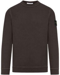 Stone Island - Crew-Neck Sweatshirt - Lyst