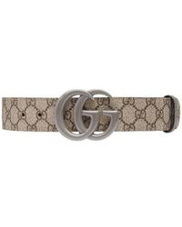 Gucci - Color-Blocking Logo Wide Belt - Lyst