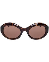 Balenciaga - Oval-Frame Sunglasses - Lyst