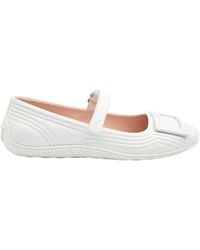 Roger Vivier - Viv Low Mary Janes Ballerinas - Lyst