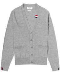 Thom Browne - Button-Up Knitted Cardigan - Lyst