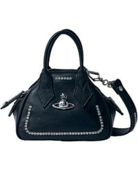 Vivienne Westwood - Mini Yasmine Logo Plaque Handbag - Lyst