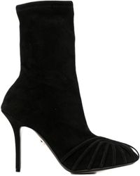 ALEVI - Round-Toe High-Heeled Ankle Boots - Lyst