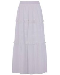Isabel Marant - Isabel Marant Étoile Tiered Maxi Skirt - Lyst