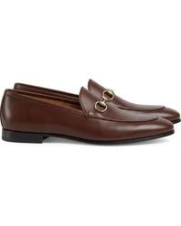 Gucci - Jordaan Horsebit Loafers - Lyst