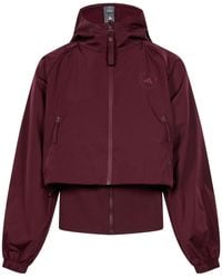 adidas By Stella McCartney - Hooded Track Performance Jacket - Lyst