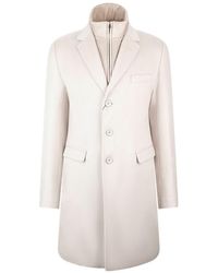 Herno - Cashmere Coat - Lyst
