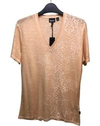 Just Cavalli - V-Neck Short-Sleeved T-Shirt - Lyst