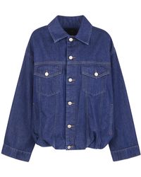 7 For All Mankind - 'Gathered' Jacket Soul - Lyst