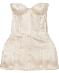 Magda Butrym - Silk Corset Top - Lyst