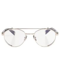 Balmain - Logo Non-Prescription Glasses - Lyst