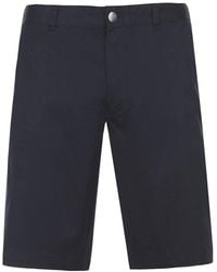 EA7 - Logo Detail Shorts - Lyst