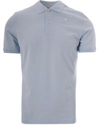 K-Way - Logo-Appliqué Polo Shirt - Lyst