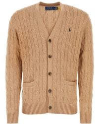 Polo Ralph Lauren - V-Neck Long-Sleeved Cardigan - Lyst