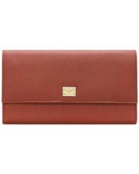 Dolce & Gabbana - Logo Details Wallet - Lyst