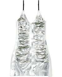DIESEL - D-Lamante V-Neck Mini Dress - Lyst