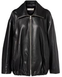 Nour Hammour - Elisse Leather Jacket - Lyst