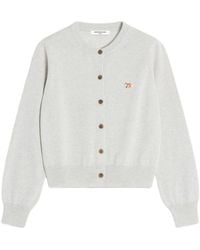 Maison Kitsuné - Maison Kitsuné Baby Fox Regular Cardigan - Lyst