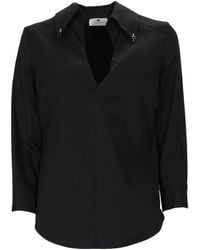 Elisabetta Franchi - Stretch Shirt - Lyst