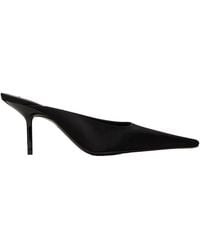 Victoria Beckham - 75Mm Sloan Pointed-Toe Stiletto Mules - Lyst
