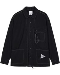 and wander - Long-Sleeved Jacket - Lyst