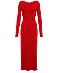 Altuzarra - Damali Ribbed-Knit Midi Dress - Lyst