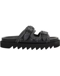 Toga - Buckle Detailed Sandals - Lyst