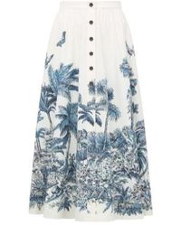 Dior - Iviera Mid-Length Flared Skirt - Lyst
