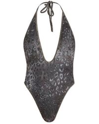 DIESEL - Lace-Up One-Piece Swimsuit - Lyst