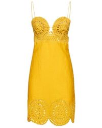 Stella McCartney - Embroidery Mini Dress - Lyst