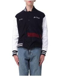 Greg Lauren - Slogan-Embroidered Bomber Jacket - Lyst