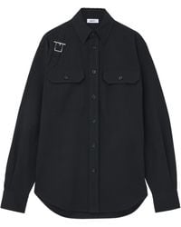 McQueen - T-Bar Harness Overshirt - Lyst