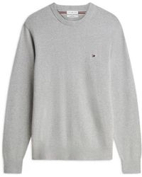 Tommy Hilfiger - Crewneck Logo Sweater - Lyst