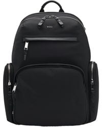 BOSS - Zippered Backpack - Lyst