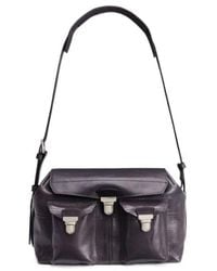 Lemaire - Medium Gear Leather Shoulder Bag - Lyst