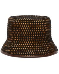 Max Mara - Logo Plaque Bucket Hat - Lyst