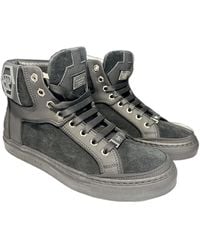 Philipp Plein - High-Top Lace-Up Sneakers - Lyst