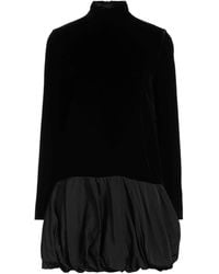 Max Mara - Minimalist Solid Color Balloon Dress - Lyst
