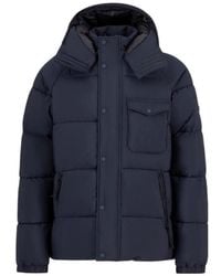 Barbour - Long-Sleeved Hooded Cotton Jacket - Lyst