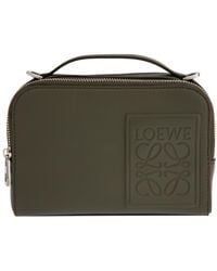 Loewe - Mini Anagram-Debossed Messenger Bag - Lyst