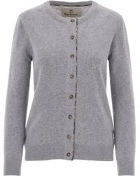 Barbour - Long-Sleeved Knitted Cardigan - Lyst