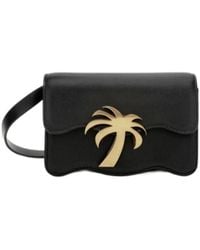 Palm Angels - Logo Plaque Small Crossbody Bag - Lyst