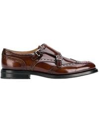 Church's - Lana Monk Brogue Detailed Loafers - Lyst