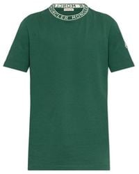 Moncler - Logo Detailed Short-Sleeve T-Shirt - Lyst