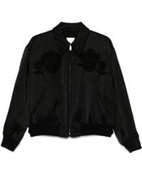 Jil Sander - Duchess-Satin Jacket - Lyst