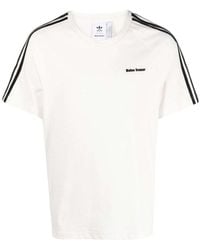 Adidas by Wales Bonner - Adidas By Wales Bonner Logo Detailed Crewneck T-Shirt - Lyst