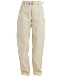 Isabel Marant - Solid-Color Casual Trousers - Lyst