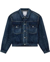 Visvim - Long-Sleeved Denim Jacket - Lyst