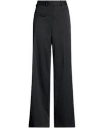 MM6 by Maison Margiela - Loose Straight-Leg Pants - Lyst