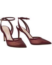Gianvito Rossi - Suede High-Heel Sandals - Lyst